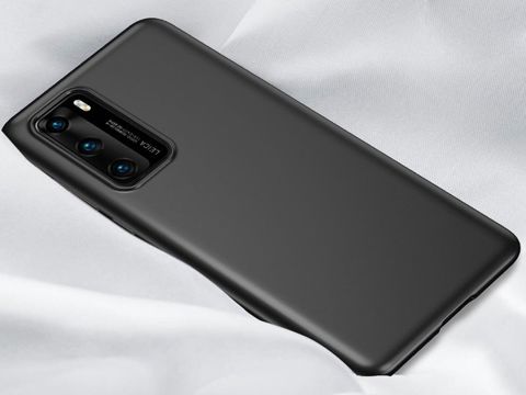 Etui silikonowe Alogy slim case do Huawei P40 czarne