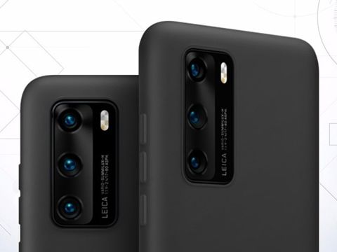 Etui silikonowe Alogy slim case do Huawei P40 czarne