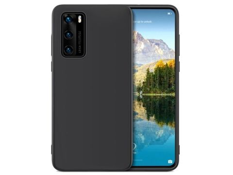 Etui silikonowe Alogy slim case do Huawei P40 czarne