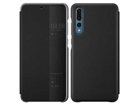 Etui smart view cover do Huawei P20 Pro Czarne