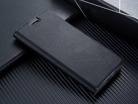 Etui z klapką portfel Alogy skórzane obudowa do Apple iPhone 11 Pro Max Czarne