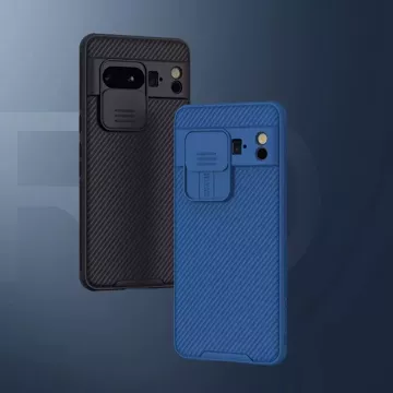 Etui z osłoną na aparat Nillkin CamShield Pro Case do Google Pixel 8 Pro - czarne