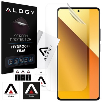 Folia Hydrożelowa do Xiaomi Redmi Note 13/ Poco X6 ochronna na telefon na ekran Alogy Hydrogel Film