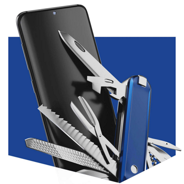 Folia  antywirusowa na ekran telefonu 3mk SilverProtection+ Folded Edition do Samsung Galaxy Z Flip 6