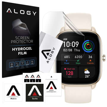 Folia ochronna Hydrożelowa hydrogel Alogy do smartwatcha do Xiaomi Amazfit GTS 4