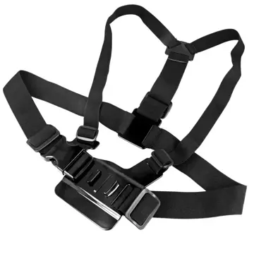 GoPro Chest Strap zestaw akcesoriów 5w1 do kamer sportowych GoPro, DJI, Insta360, SJCam, Eken (GoPro 5 in 1 chest strap )