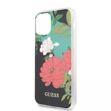 Guess GUHCN58IMLFL01 iPhone 11 Pro czarny/black N°1 Flower Collection