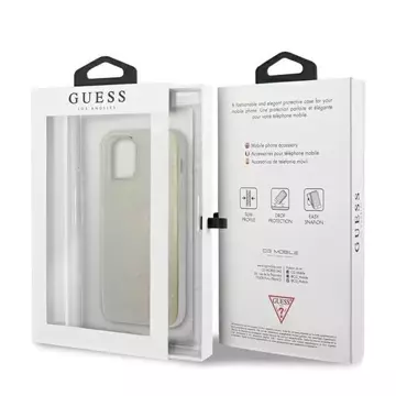 Guess GUHCP12S3D4GIRBL iPhone 12 mini 5,4" opalowy/iridescent hardcase 4G 3D Pattern Collection