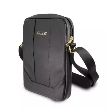 Guess Torba GUTB10TBK 10" czarna/black Saffiano Tablet Bag