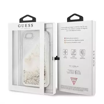 Guess etui pokrowiec iPhone 7/8/SE 2020 /SE 2022 złoty (GUE002073-0)