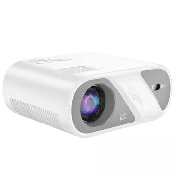 HOCO Projektor HD Ready DT1 Biały Wi-Fi, Bluetooth, 720P, Do 200 Cali