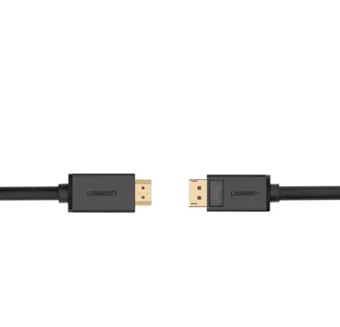 Jednokierunkowy kabel UGREEN z DisplayPort na HDMI 4K 30 Hz 32 AWG  2 m czarny (DP101 10202)