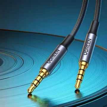 Kabel UGREEN  przewód AUX mini jack 3.5mm - mini jack 3,5mm  3m czarny (AV183)