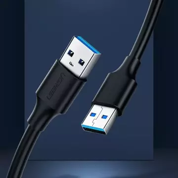 Kabel UGREEN przewód USB 2.0 (męski) - USB 2.0 (męski) 1 m czarny (US128 10309)