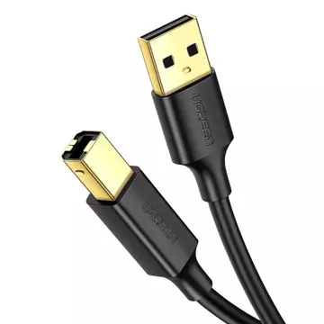 Kabel UGREEN przewód USB - USB Typ B (kabel do drukarki) 3m czarny (10351)