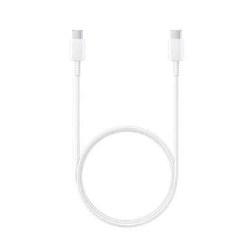 Kabel USB-C - USB-C Type-C 3A Power Delivery PD QC przewód 1M Biały 1szt.