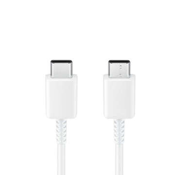 Kabel USB-C - USB-C Type-C 3A Power Delivery PD QC przewód 1M Biały 1szt.