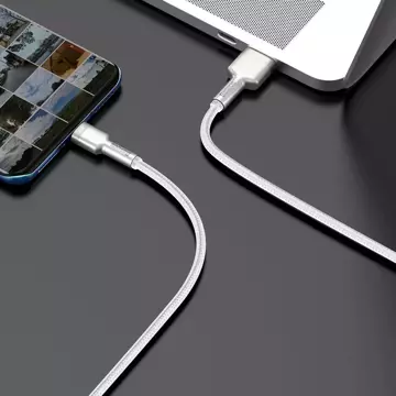 Kabel USB do USB-C Baseus Cafule, 66W, 2m (biały)