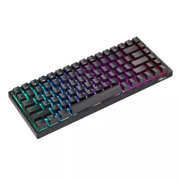 Klawiatura mechaniczna Royal Kludge RK84 RGB, Red switch (czarna)