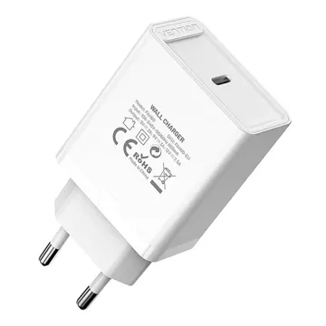 Ładowarka Sieciowa Vention FAIW0-EU USB-C 30W PD3.0 QC4.0 Biała