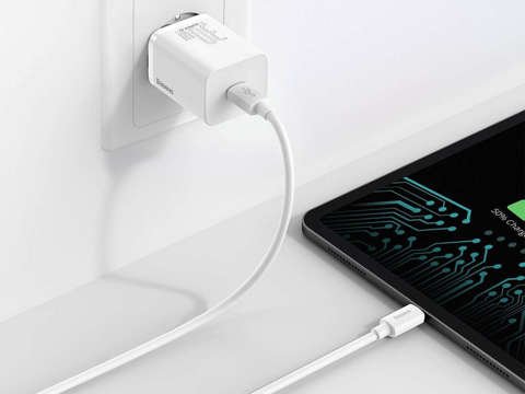 Ładowarka sieciowa Baseus Super Si Quick Charger USB-C PD 30W White