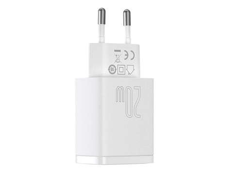 Ładowarka sieciowa Baseus USB PD QC 3.0 20W White