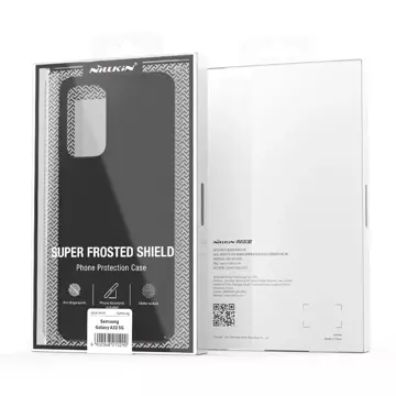 Nillkin Super Frosted Shield wzmocnione etui pokrowiec + podstawka Samsung Galaxy A33 5G czerwony