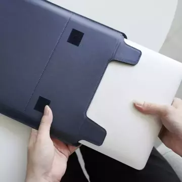 Nillkin Versatile etui torba pokrowiec na laptopa do 14'' z funkcją podstawki i podkładki pod myszkę szary