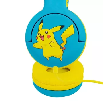 OTL Słuchawki Przewodowe dla Dzieci Pokemon Pikachu Niebiesko-Żółte