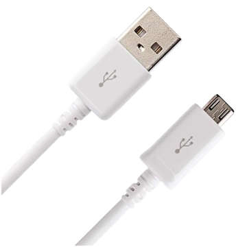 Oryginalny Kabel Samsung micro USB USB-A 2.0 ECB-DU4EWE 1,5m przewód bulk biały