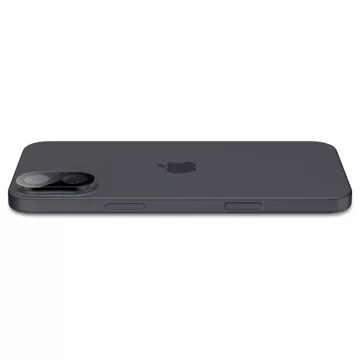 Osłona Aparatu Spigen Optik Pro Glas.TR  Camera Protector 2-pack do iPhone 16 / 16 Plus Black