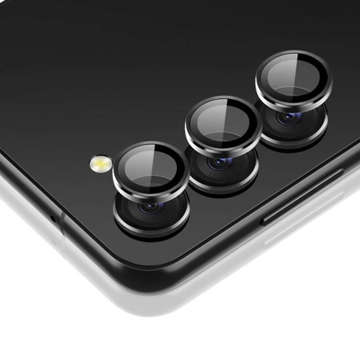 Osłona aparatu Hofi Camring Pro+ szkło na obiektyw do Samsung Galaxy S23 / S23+ Plus Black