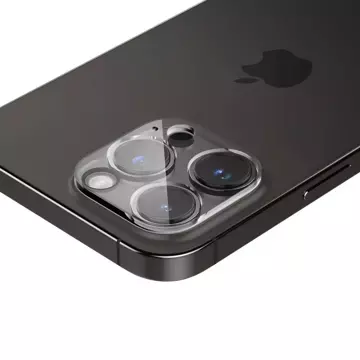 Osłona aparatu Spigen Optik.TR Camera Protector 2-Pack do iPhone 14 Pro/ 14 Pro Max Crystal Clear