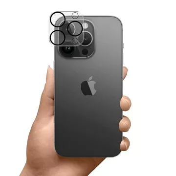 Osłona na obiektyw do Apple iPhone 15 Pro/15 Pro Max - 3mk Lens Pro Full Cover