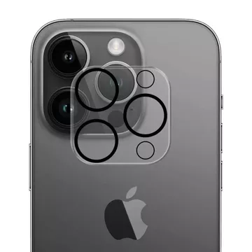 Osłona na obiektyw do Apple iPhone 15 Pro/15 Pro Max - 3mk Lens Pro Full Cover