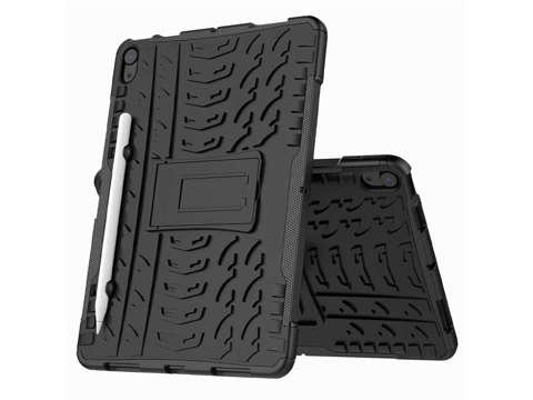 Pancerne etui Alogy do Apple iPad Air 4 2020/ 5 2022 czarne + Szkło