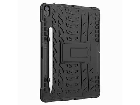 Pancerne etui Alogy do Apple iPad Air 4 2020/ 5 2022 czarne + Szkło