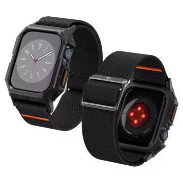 Pasek Spigen Lite Fit PRO do Apple Watch 4 / 5 / 6 / 7 / 8 / 9 / SE (44 / 45 MM) Matte Black