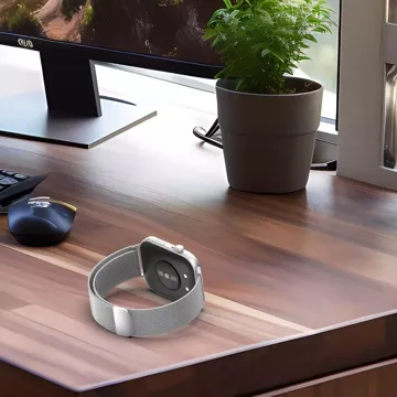 Pasek bransoletka MilaneseBand do Huawei Watch Fit 3 Różowe Złoto