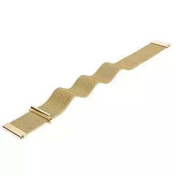 Pasek do Smartwatcha Beline pasek Fancy uniwersalny do 20mm złoty/gold