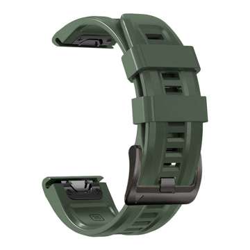 Pasek sportowy Iconband do Garmin Fenix 3 / 5X / 3HR / 5X Plus / 6X / 6X Pro / 7X Army Green