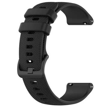 Pasek uniwersalny Alogy Strap z klamrą na smartwatch zegarek 18mm czarny