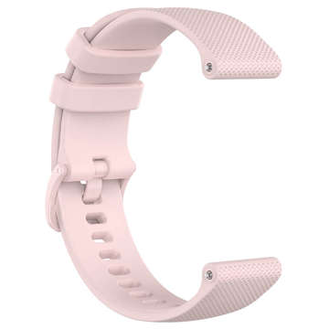 Pasek uniwersalny Alogy Strap z klamrą na smartwatch zegarek 18mm różowy