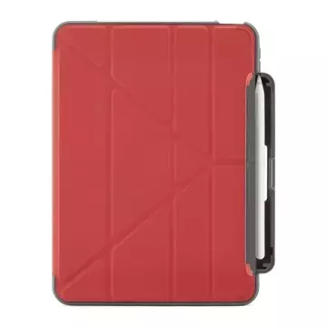 Pipetto Origami No2 Pencil Shield - obudowa ochronna z uchwytem do Apple Pencil do iPad Air 10.9" 11" 4/5/6 (red) [P]