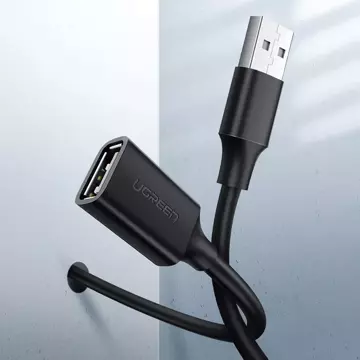 Przedłużka UGREEN adapter USB 2.0 0,5m czarny (US103)