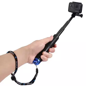 Puluz Kijek Selfie Stick do kamer sportowych PZ150 (czarny)