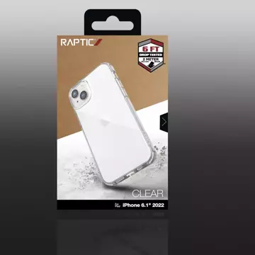 Raptic Clear Case etui iPhone 14 pancerny pokrowiec przezroczysty