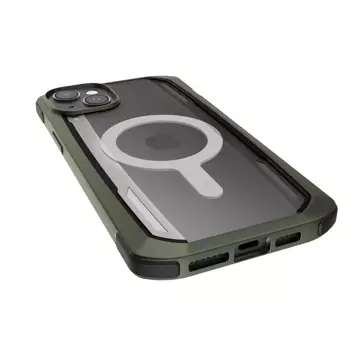 Raptic Secure Case etui iPhone 14 Pro z MagSafe pancerny pokrowiec zielony