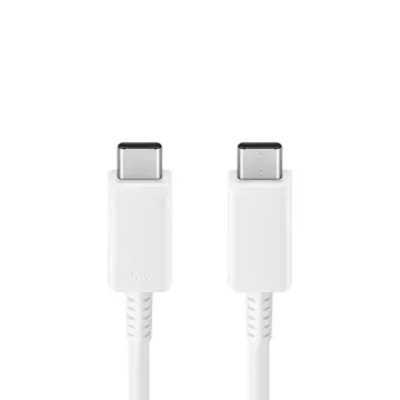 Samsung kabel USB-C - USB-C 5A 480Mb/s 1.8m biały (EP-DX510JWEGEU)