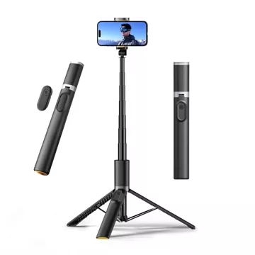 Selfie stick kijek Bluetooth Stick Tripod do telefonu zdjęć L08S czarny